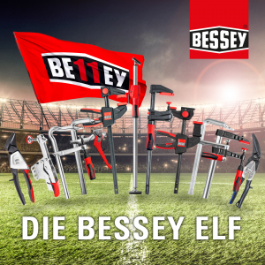 Mobiler Banner der Bessey EM Aktion 3+1