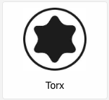 Wera Schraubendreher Anwendungsbereiche - Piktogramm Torx