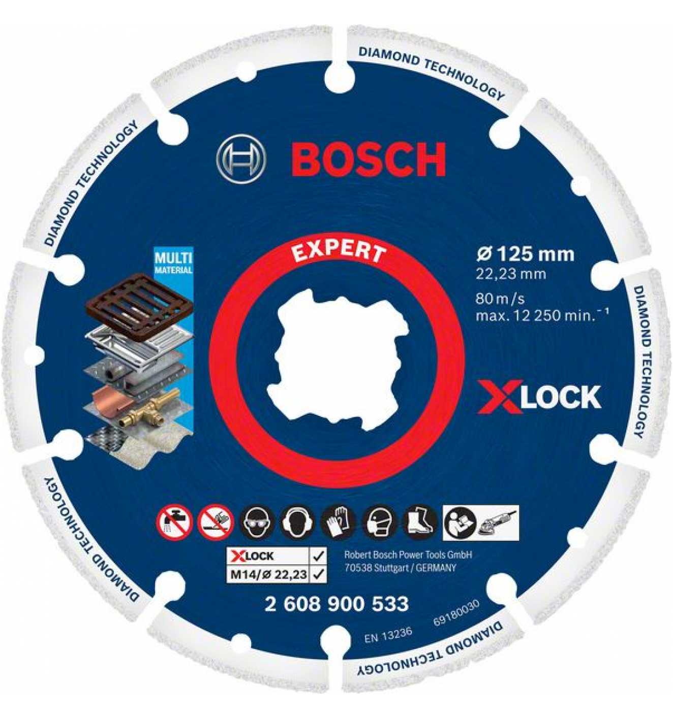 Bosch-EXPERT - Neues Zubehör für dein Werkzeug - Abb. Bosch Expert Diamond Metal Wheel X-LOCK Trennscheibe