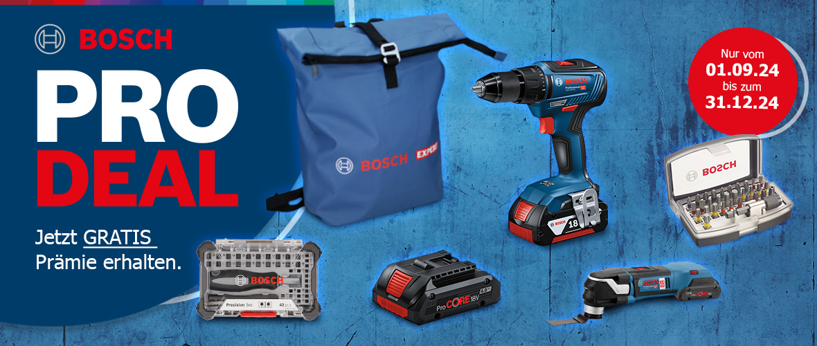 Bosch - PRO DEALS Banner